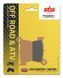 Тормозные колодки SBS Racing Brake Pads, EVO Sinter/Sinter 790RSI фото 2