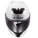 Мотошолом LS2 FF820 Rapid 3 Solid Gloss White XS 168200002XS фото 5