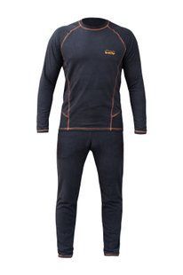 Термобілизна чоловіча Tramp Microfleece комплект (футболка+штани) black UTRUM-020, UTRUM-020-black-L UTRUM-020-black-L фото