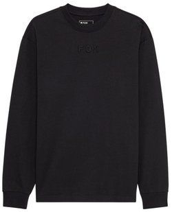 Футболка FOX OVERSIZE Long Sleeve Tee - WORDMARK [Black], M 36440-001-M фото