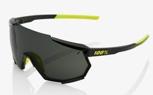 Очки 100% RaceTrap Sunglasses [Black], Grey Lens 61037-001-57 фото