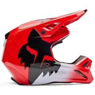 Шлем FOX V1 Helmet - SHIELD [Flo Red], S 36385-110-S фото
