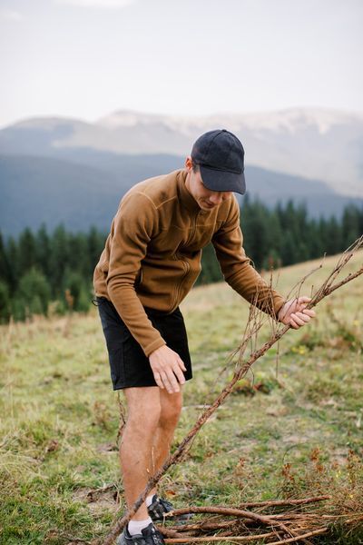 Кофта флісова Tribe Fleece Jacket Full Zip T-KJ-0011-sand, 52 T-KJ-0011-sand-52 фото