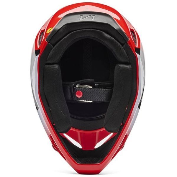 Шлем FOX V1 Helmet - SHIELD [Flo Red], S 36385-110-S фото