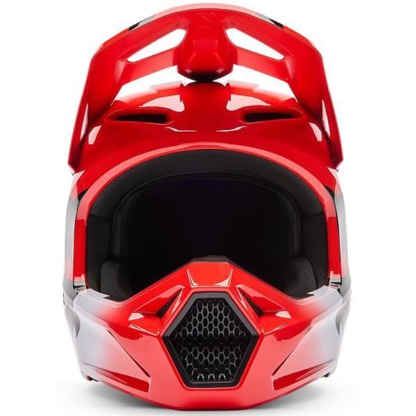 Шлем FOX V1 Helmet - SHIELD [Flo Red], S 36385-110-S фото
