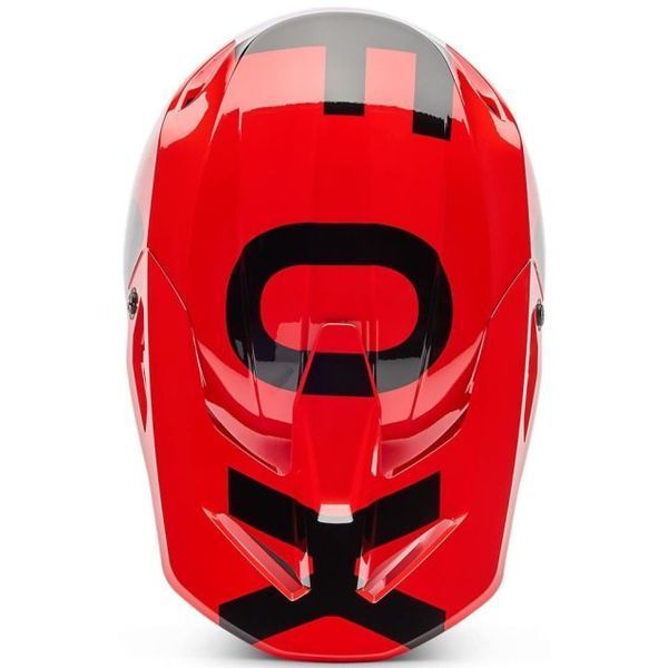 Шлем FOX V1 Helmet - SHIELD [Flo Red], S 36385-110-S фото