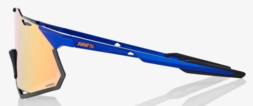 Окуляри 100% HyperCraft XS HiPER Sunglasses [Cobalt Blue], HiPER Orange Lens 60002-00004 фото