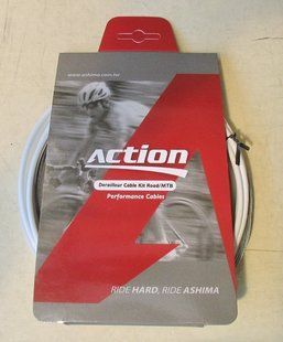 Набор оплеток и тросов Ashima Action [White], Gear &Oslash;1.2 mm AM-UDS-K1-KB-WH фото