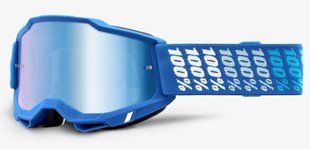 Окуляри 100% ACCURI 2 Goggle [Yarger], Mirror Blue Lens 50221-250-01 фото