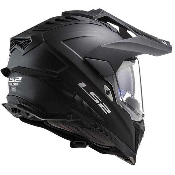 Мотошолом LS2 MX701 Explorer Solid Matt Black S 467011011S фото