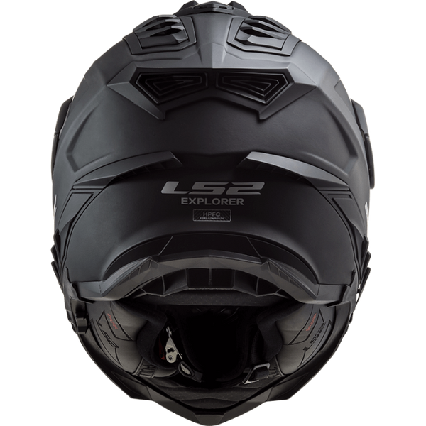 Мотошолом LS2 MX701 Explorer Solid Matt Black S 467011011S фото