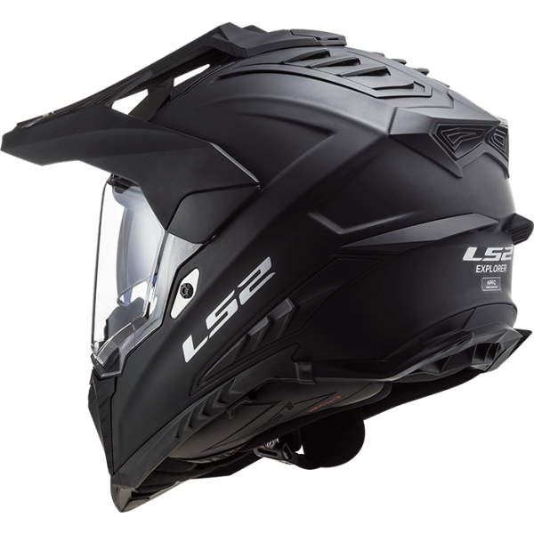 Мотошолом LS2 MX701 Explorer Solid Matt Black S 467011011S фото