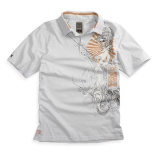 Поло FOX Inked Polo [Light Grey], M 44068-097-004 фото