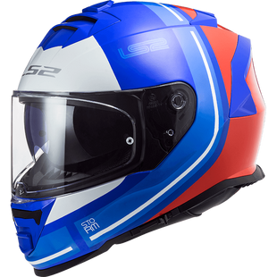 Мотошолом LS2 FF800 Storm Slant Gloss Blue Red (XXL) 108002532XXL фото