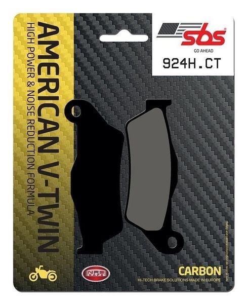Тормозные колодки SBS High Power Brake Pads, Carbon 924H.CT фото