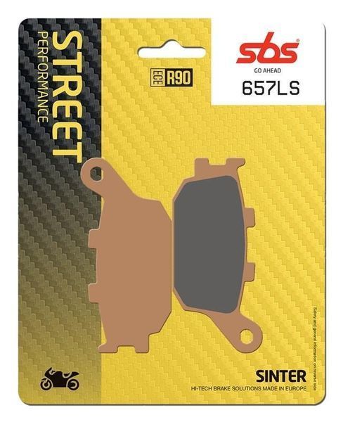 Тормозные колодки SBS Performance Rear Brake Pads, Sinter 657LS фото