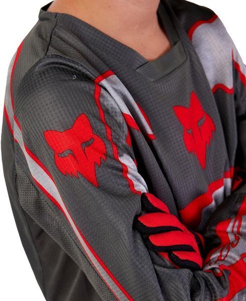 Детская джерси FOX 180 Youth Jersey - ATLAS [Grey], YL 31428-037-YL фото