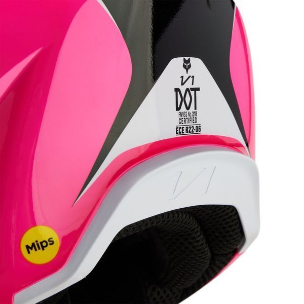 Шолом FOX V1 HELMET - NITRO [Pink], L 31370-285-L фото