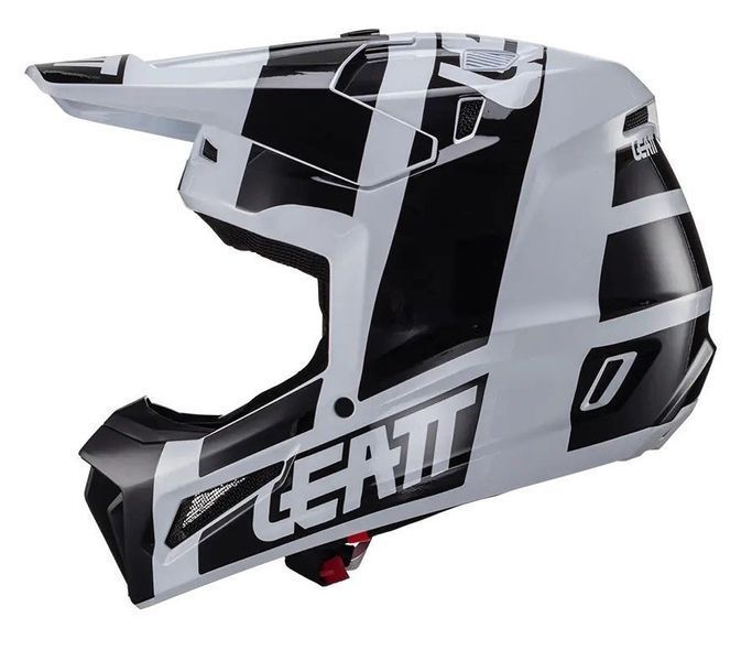 Шлем LEATT Helmet Moto 3.5 + Goggle [White], S 1024060381 фото