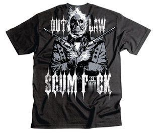 Футболка SIKSPAK OUTLAW SCUMFUCK Tee [Black], M TOSF-001-M фото