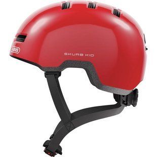 Велошолом дитячий ABUS SKURB KID shiny red S 043000 фото