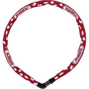 Замок із ланцюгом ABUS 4804C/75 Steel-O-Chain Red SYMBOLS 874994 фото