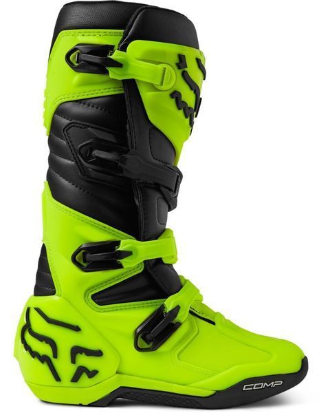 Мотоботи FOX COMP Boot [Flo Yellow], 8 28373-130-8 фото