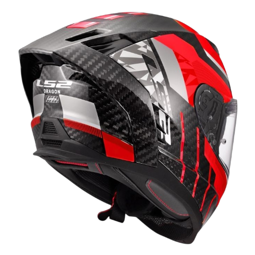 Мотошолом LS2 FF807 Dragon Trax Red XL 168075232XL фото