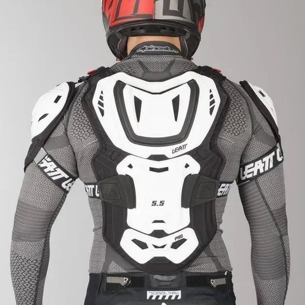 Защита тела LEATT 5.5 PRO Chest Protector [White], One Size 5014101112 фото