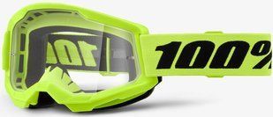 Окуляри 100% STRATA 2 Goggle [Neon Yellow], Clear Lens 50027-00016 фото