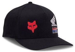 Кепка FOX X HONDA FLEXFIT HAT [Black], S/M 32241-001-S/M фото
