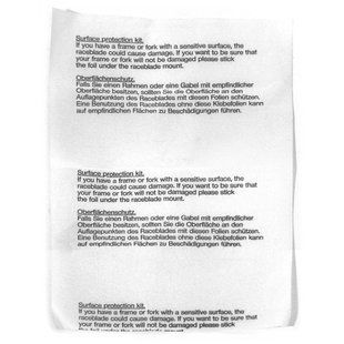Запчасть для болотника SKS FRAME PROTECTION FILM 80 X 29 MM FOR RACEBLADE MOUNTING TRANSPARENT 286040 фото