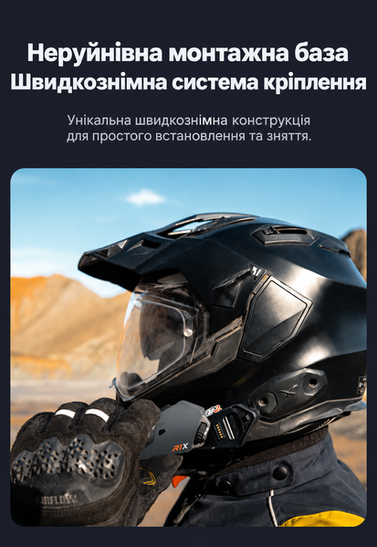 Мотогарнитура Loboo R1X Motorcycle Helmet Headset 11.1.14001.001.71 фото