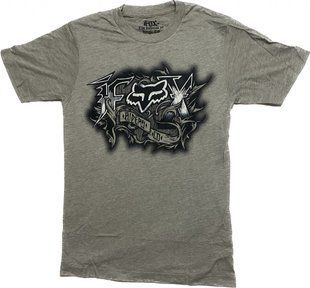 Футболка FOX Half Life Heathered Tee [Grey], S 49835-006-003 фото