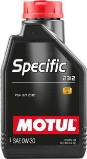 Масло моторное MOTUL Specific 2312 SAE 0W30 (1L) 106413 фото