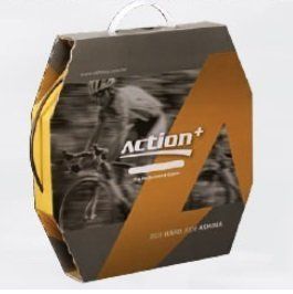 Оплетка тормозная Ashima Action+ 50м [BLACK], Brake &Oslash;5.0 mm APM-UB-OC5-WS-BK фото