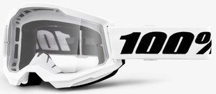 Окуляри 100% STRATA 2 Goggle [White], Clear Lens 50027-00019 фото