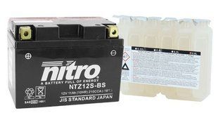Аккумулятор NITRO AGM Open Battery [11 Ah], CCA 210(A) NTZ12S-BS фото