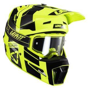 Шолом LEATT Moto 3.5 Helmet + Goggle [Citrus], XS 1024060420 фото