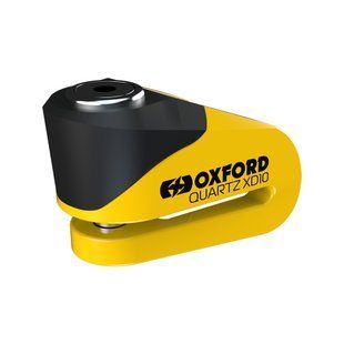 Замок Oxford Quartz XD10 Disc Lock Yellow/Black LK209 фото