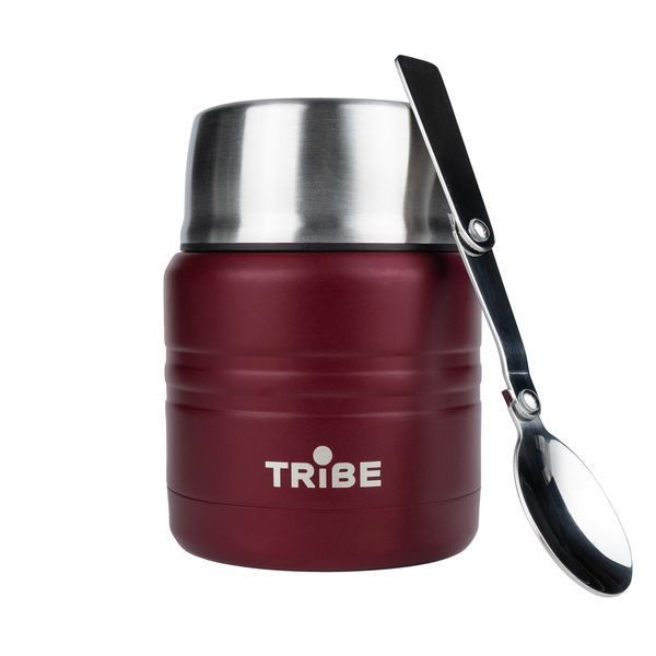 Термос Tribe Food Jar харчовий 0,35 л T-DE-0021, red T-DE-0021-red фото