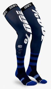 Шкарпетки Ride 100% REV Knee Brace Socks [Navy], S/M 24014-375-17 фото