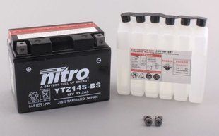 Аккумулятор NITRO AGM Open Battery [11.2 Ah], CCA 230(A) NTZ14S-BS фото
