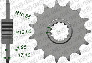 Звезда AFAM 520 Sprocket - Honda, 15z 20407-15 фото