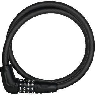 Замок трос прямой ABUS 5412C/85 Numerino Black SCMU 165634 фото