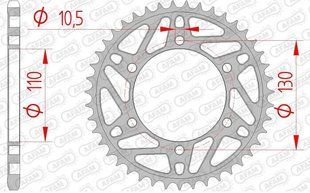 Звезда AFAM 520 Steel Chainwheel - Yamaha [Black], 41z 12814-41 фото
