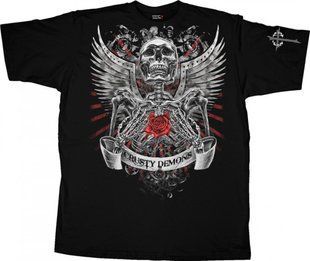 Футболка Crusty Roseheart Tee [Black], L CDM004-001-L фото