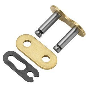Замок Renthal R1 Spring Link - 428 [Gold], 428 / No Seal C253 фото