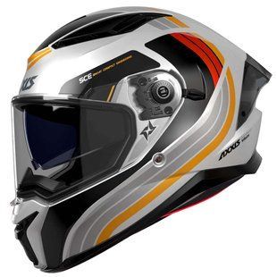 Мотошлем AXXIS PANTHER SV Tribute A1 Gloss Black XS 4357B140113 фото