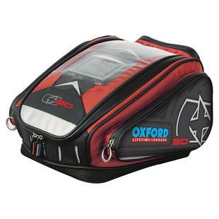 Сумка на бак Oxford X30 QR Tank Bag - Red OL267 фото